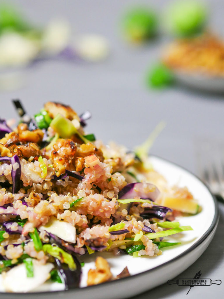 Quinoa Salat mit Winterkohl-5
