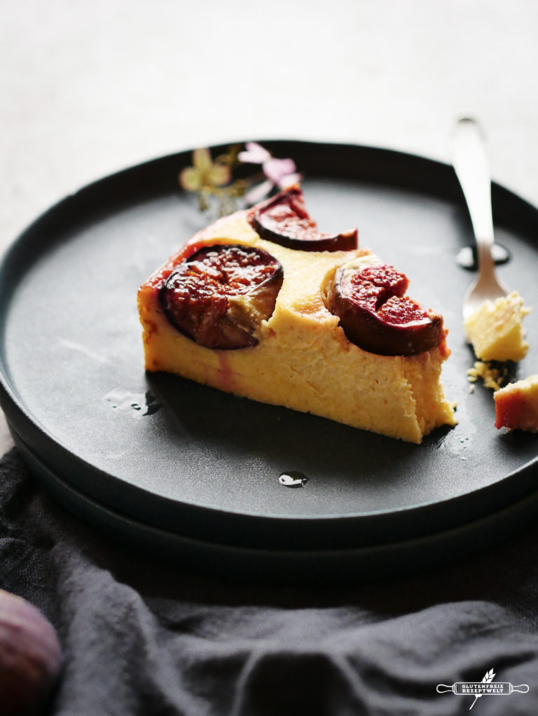 Griechischer Joghurt-Feigen Kuchen mit Honig und Polenta ...